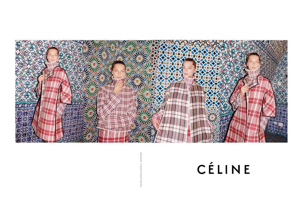 CÉLINE - F/W 2014
Photographer: Juergen teller
Model: Daria Werbowy & Natalie Westling
Stylist: Phoebe Philo
Location: Li Galli - Italy