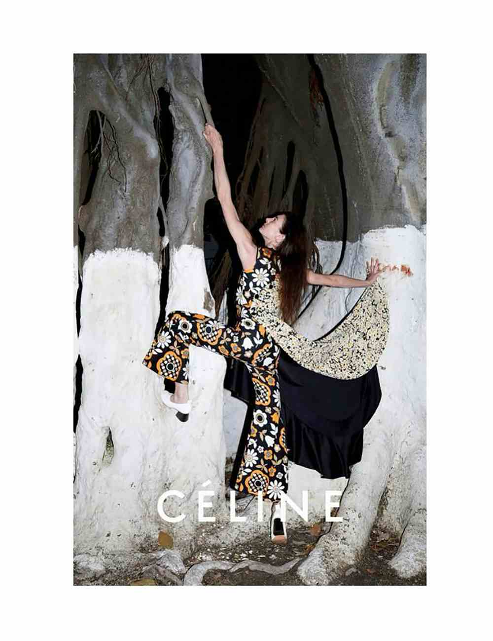 CÉLINE - S/S 2015
Photographer: Juergen Teller
Model: Freya Lawrence - Joan Didion
Stylist: Phoebe Philo 
Location: Tangers - Morocco