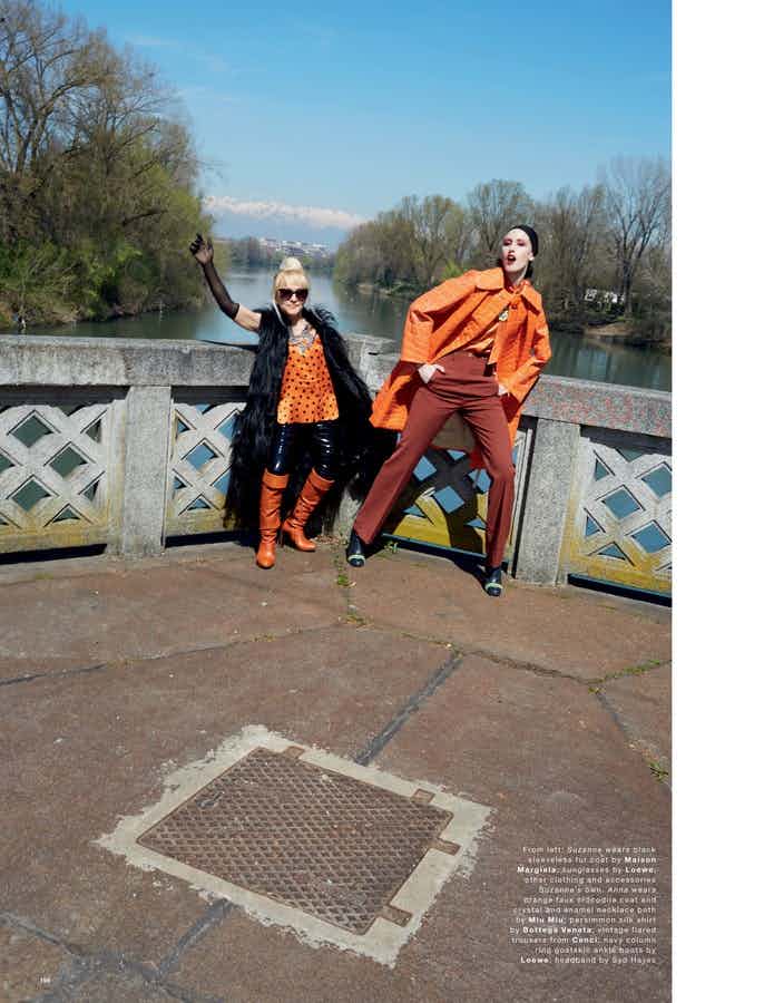 LOVE MAGAZINE - 2015
Photographer: Juergen Teller
Model: Anna Cleveland 
Stylist: Katie Grand
Location: Turin - Italy