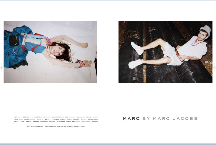 MARC BY MARC JACOBS - S/S 2009
Photographer: Juergen Teller
Model: Daisy Lowe
Stylist: Poppy Kain
Location: Venice - Italy