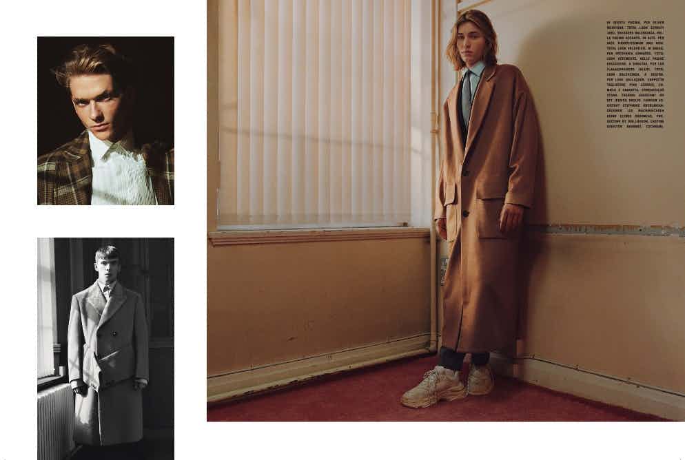 L'UOMO VOGUE - September 2017
Photographer: Ben Weller
Model: Street Casting 
Stylist: Robert Rabensteiner
Location: London, UK