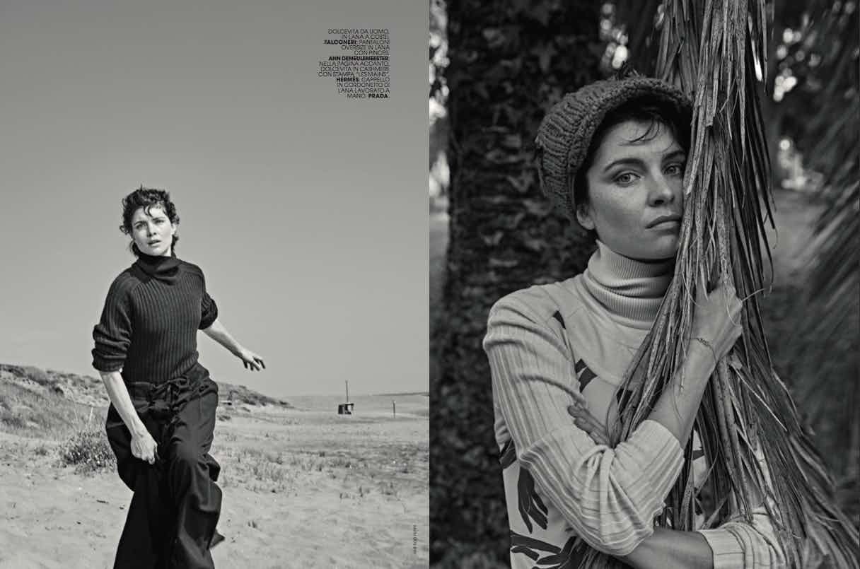 MARIE CLAIRE ITALIA - September 2017
Photographer: Fabrizio Ferri
Model: Vittoria Puccini
Stylist: Laura Seganti
Location: Italy
