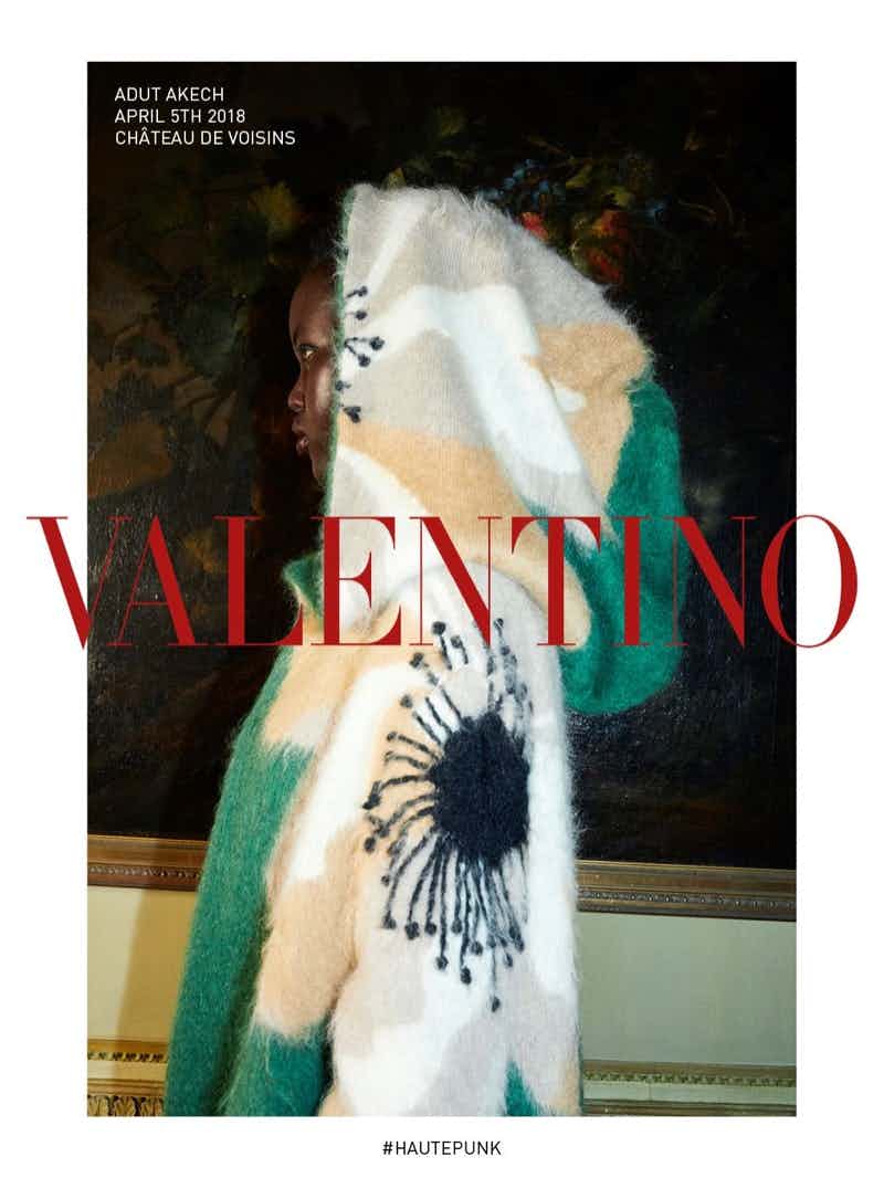 VALENTINO - Fall Winter 18
Photographer: Juergen Teller
Model: Vittoria Ceretti, Adut Akech, Fran Summers
Stylist: Joe McKenna
