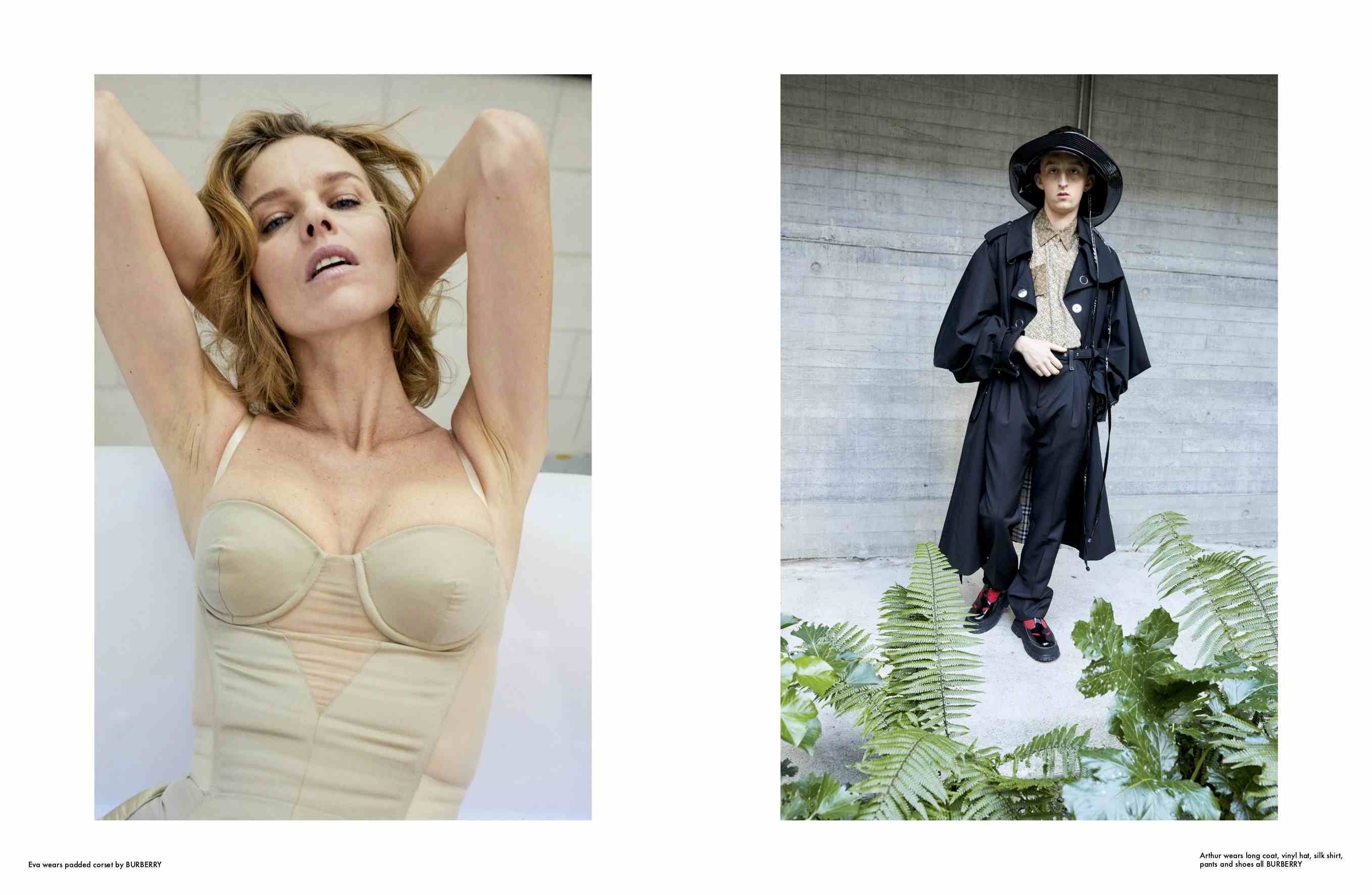 RE-EDITION - Burberry Special SS 2019
Photographer: Juergen Teller
Model: Eva Herzigová, Lily McMenamy, Riccardo Tisci, 
Location: London