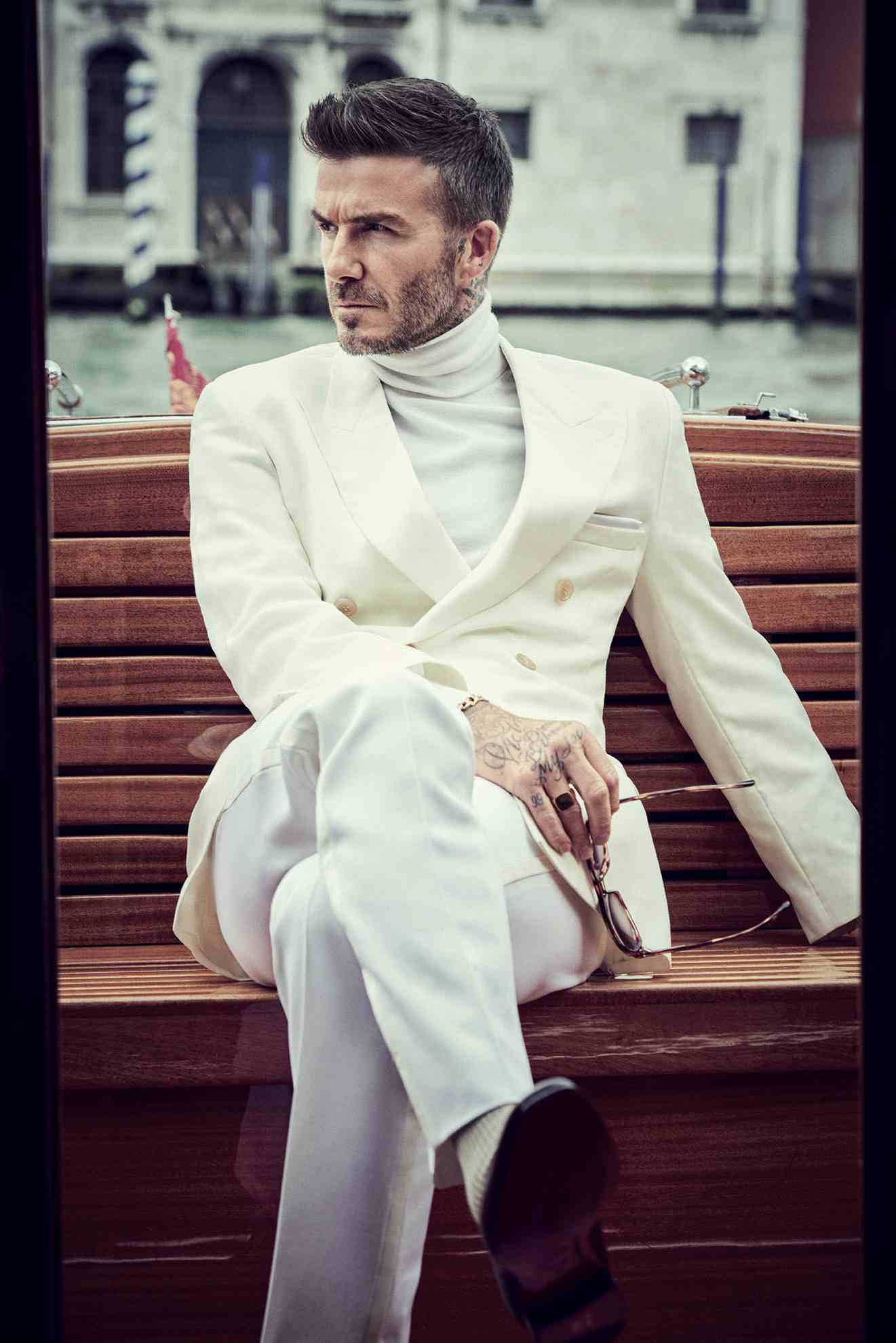 GQ UK - On location in Venice with David Beckham
Photographer: Matthew Brookes
Model: David Beckham
Stylist: Cathy Kasterine
Location: Venice, Italy