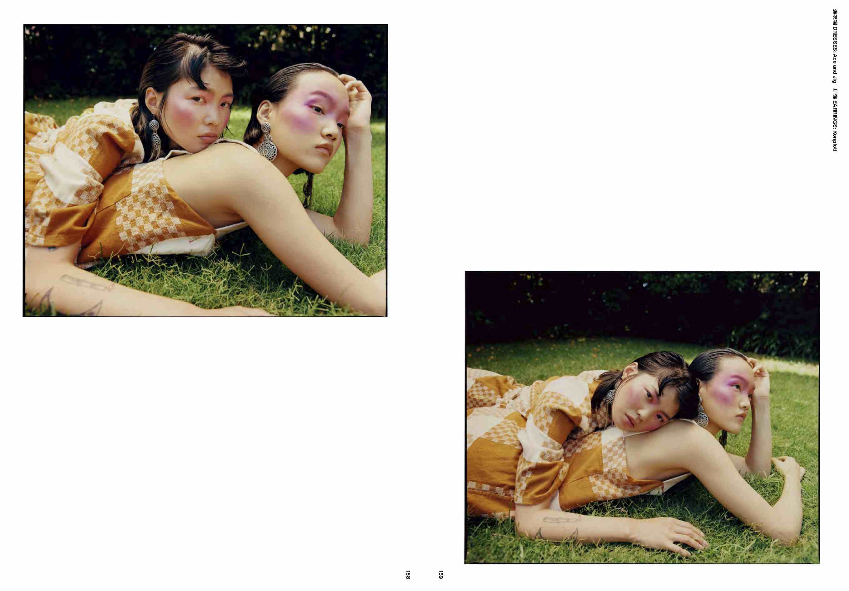 ROUGE - Fashion Book
Photographer: Nadine Ijewere
Model: Manami, Luna Wu, Pan
Stylist: Nathan Klein
Location: Tuscany