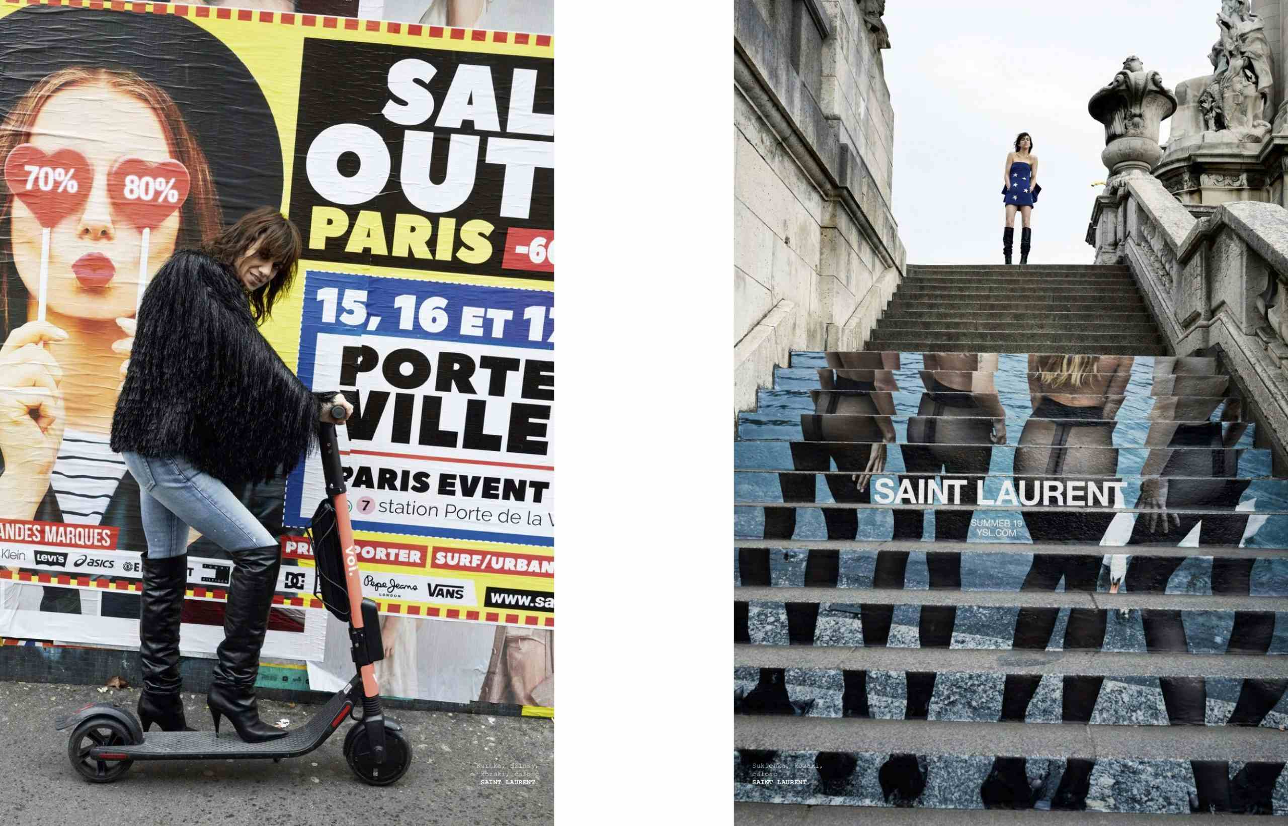 VOGUE POLAND - May 2019
Photographer: Juergen Teller
Model: Charlotte Gainsbourg
Location: Paris