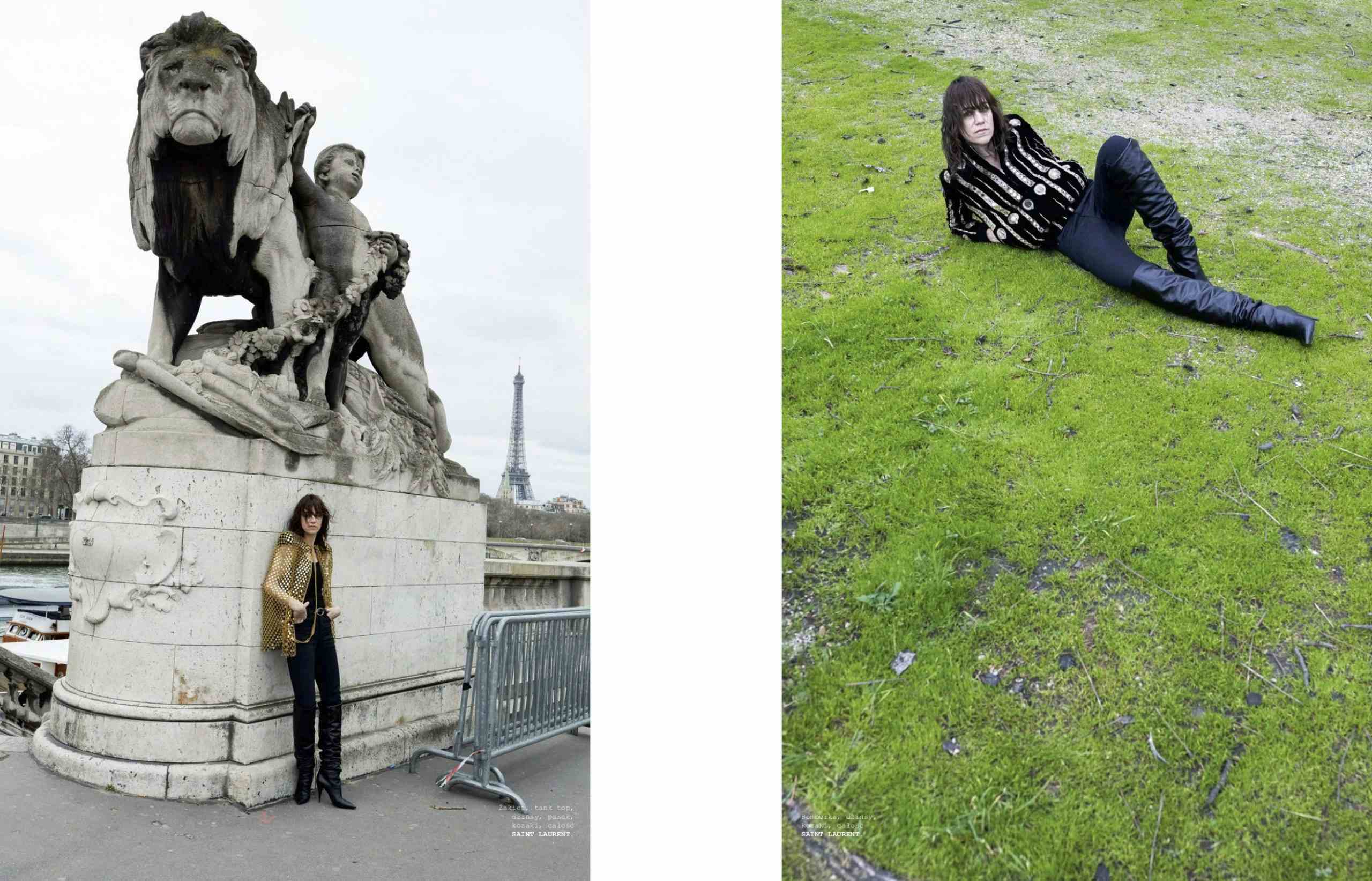 VOGUE POLAND - May 2019
Photographer: Juergen Teller
Model: Charlotte Gainsbourg
Location: Paris
