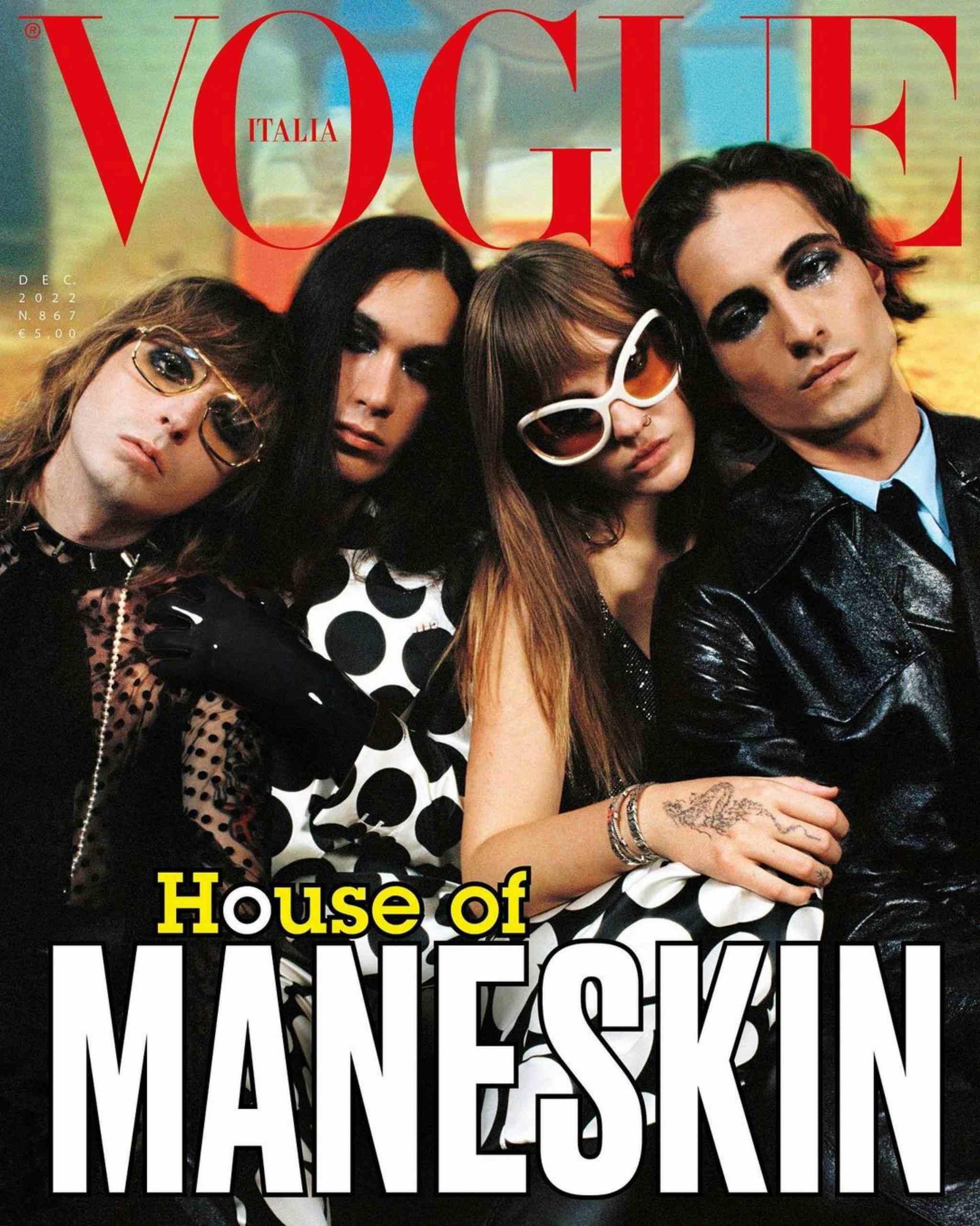 VOGUE ITALIA - House of Maneskin
Photographer: Hugo Comte
Model: Maneskin
