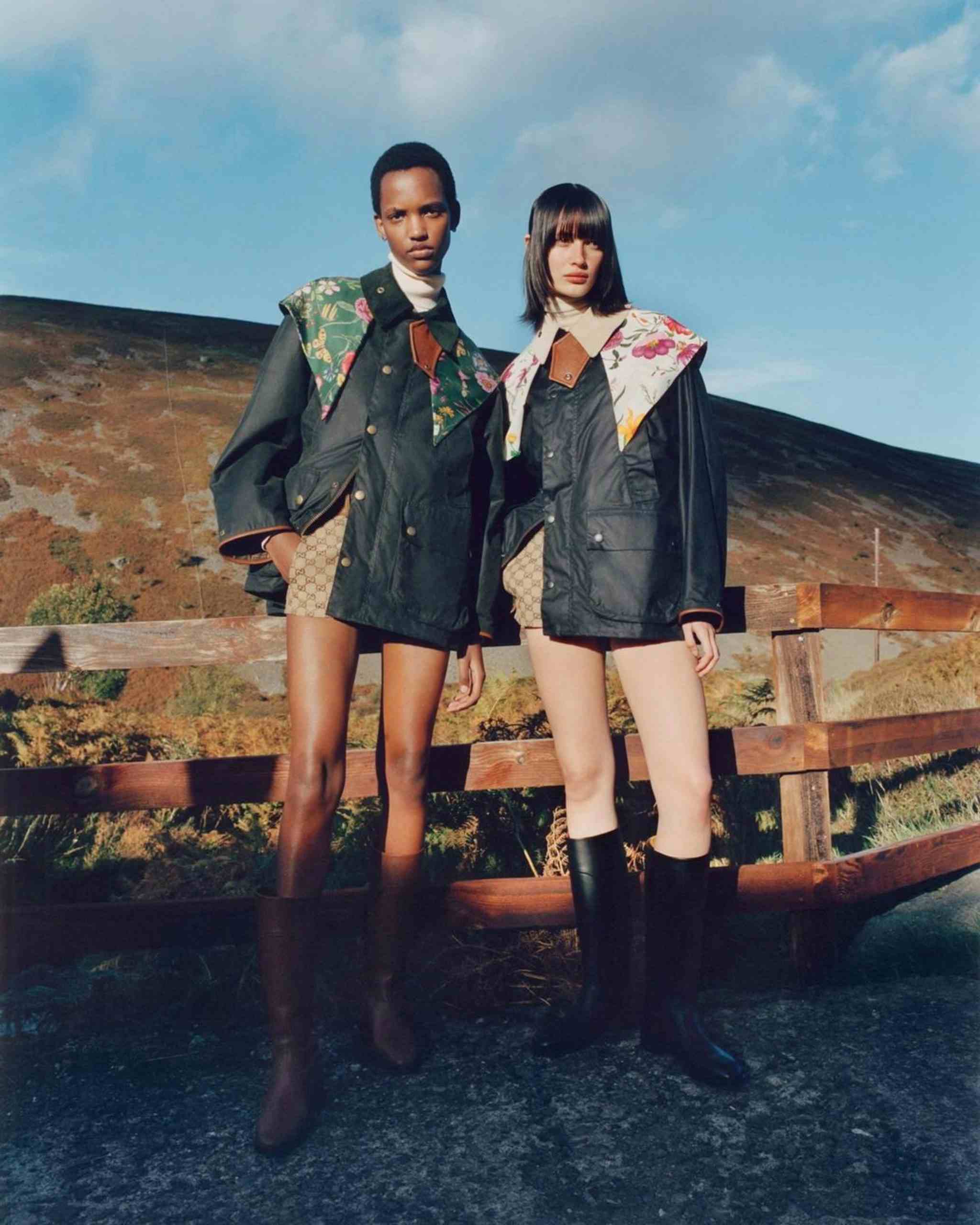 GUCCI - Barbour Re-Loved × Gucci Continuum Collection
Photographer: Osma Harvilahti
Stylist: Luca Galasso
Location: North England